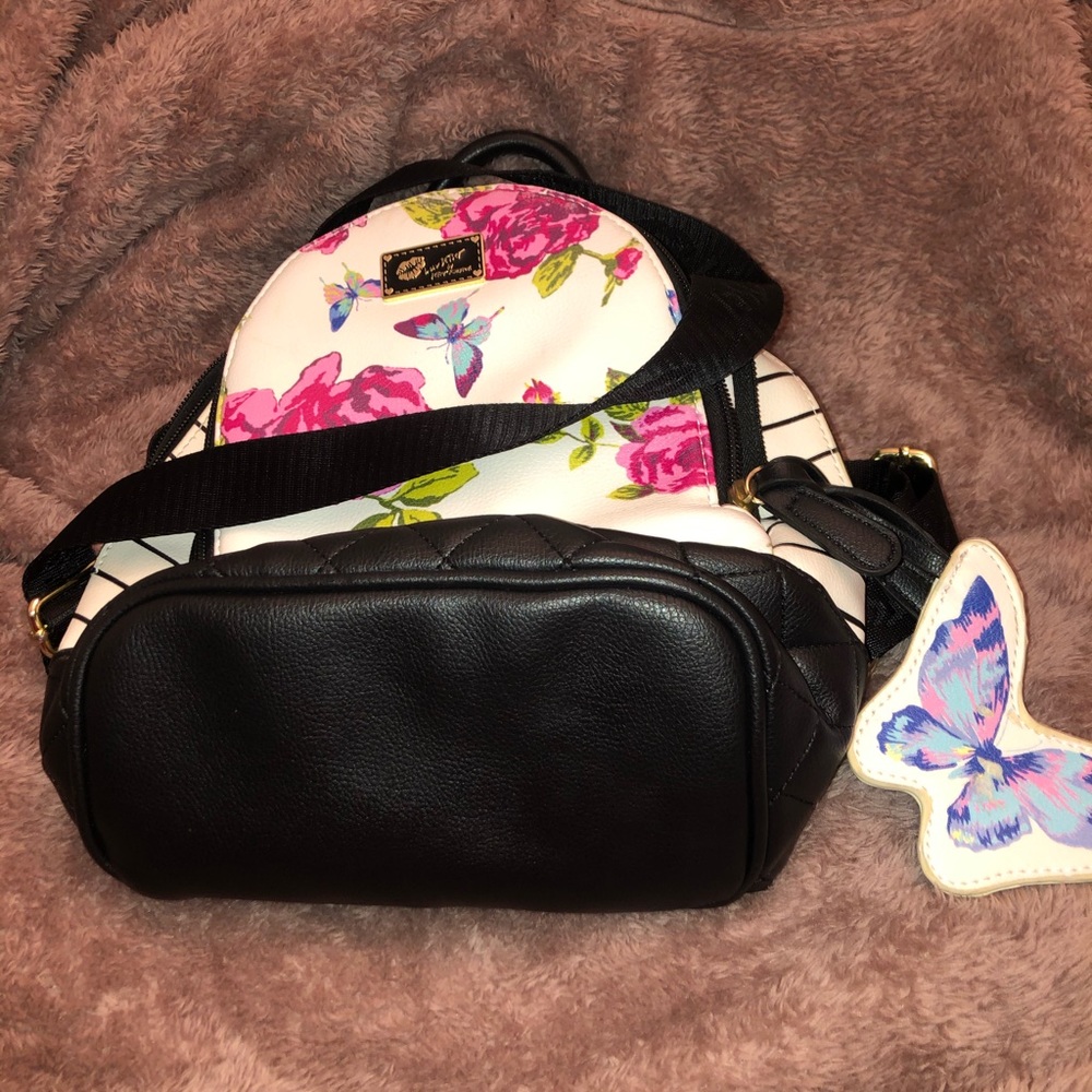 Betsey Johnson Mini Backpack Purse lbJaz - Picture 7 of 7